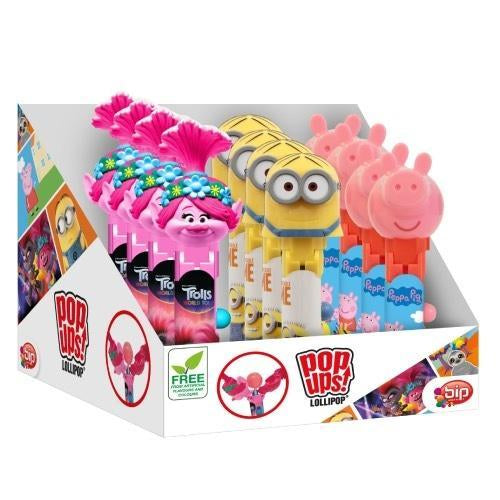 Pop Ups! Lollipop Assortments (x12 quantity)