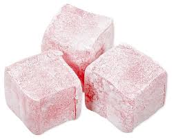 Sour Cherry Turkish Delight